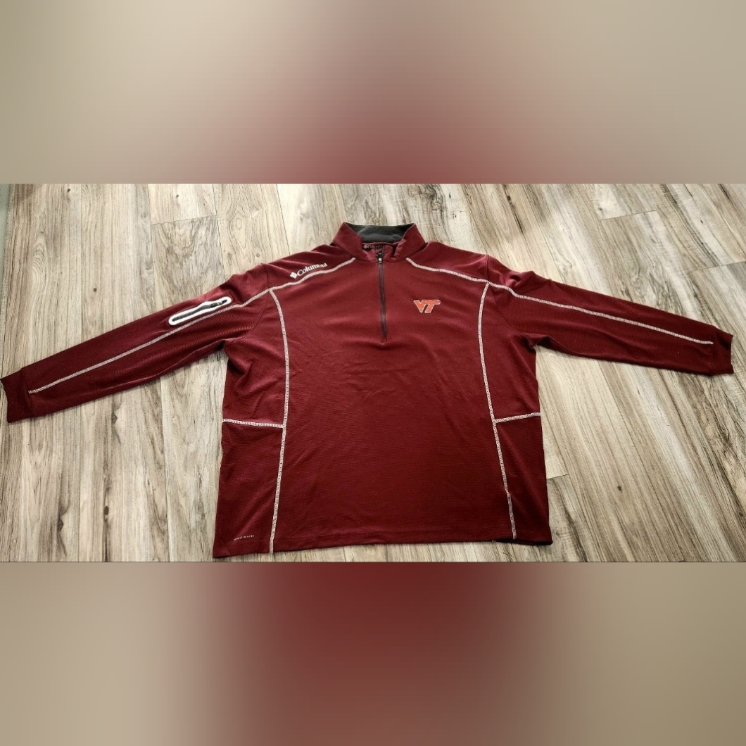 Columbia Brand  Virginia Tech Vt Pullover